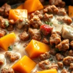 recipes with ground beef and sweet potatoes